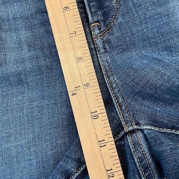 Levis 311 Shaping Skinny Capri Jeans Womens Plus 20W Blue Denim - Picture 12 of 14